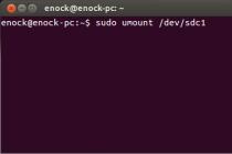 Как произвести форматирование флешки в Linux Форматирование флешки в ubuntu